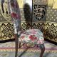 Suite de 6 chaises anglaises en velours