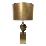 Authentic Maison Charles lamp, in brass and