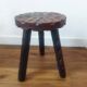Tabouret de ferme tripode