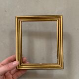 Small golden frame