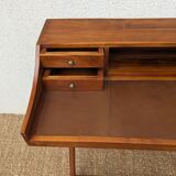 Colonial style desk in solid teak