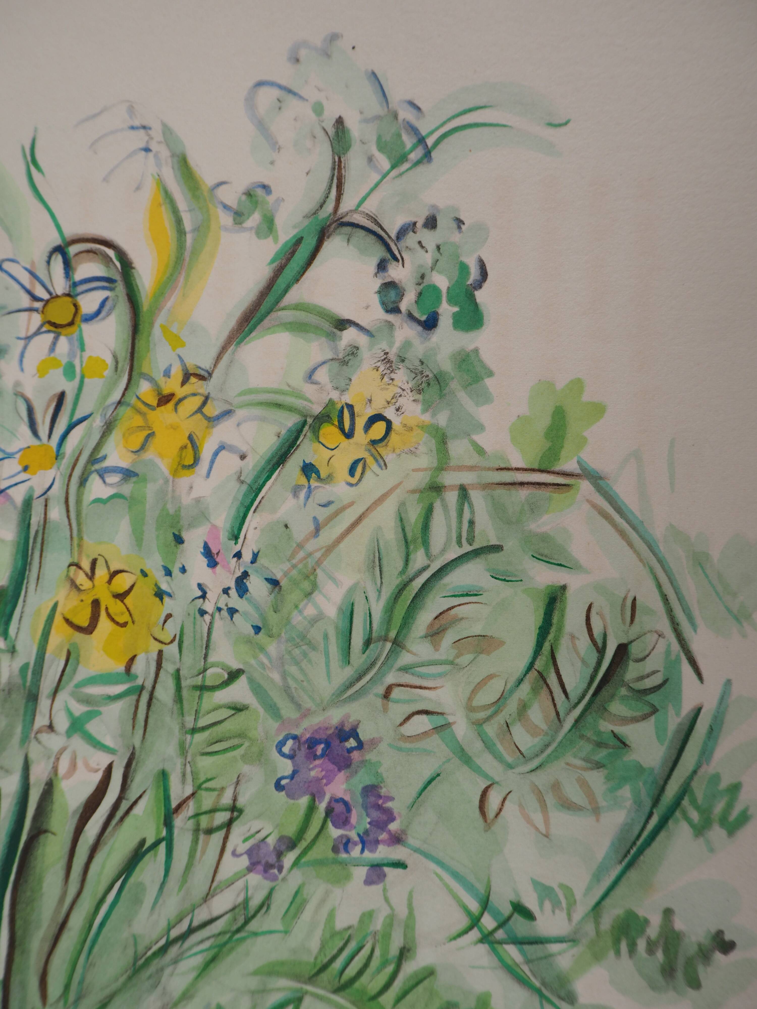 Raoul DUFY: Spring Flowers, Signed Lithograph