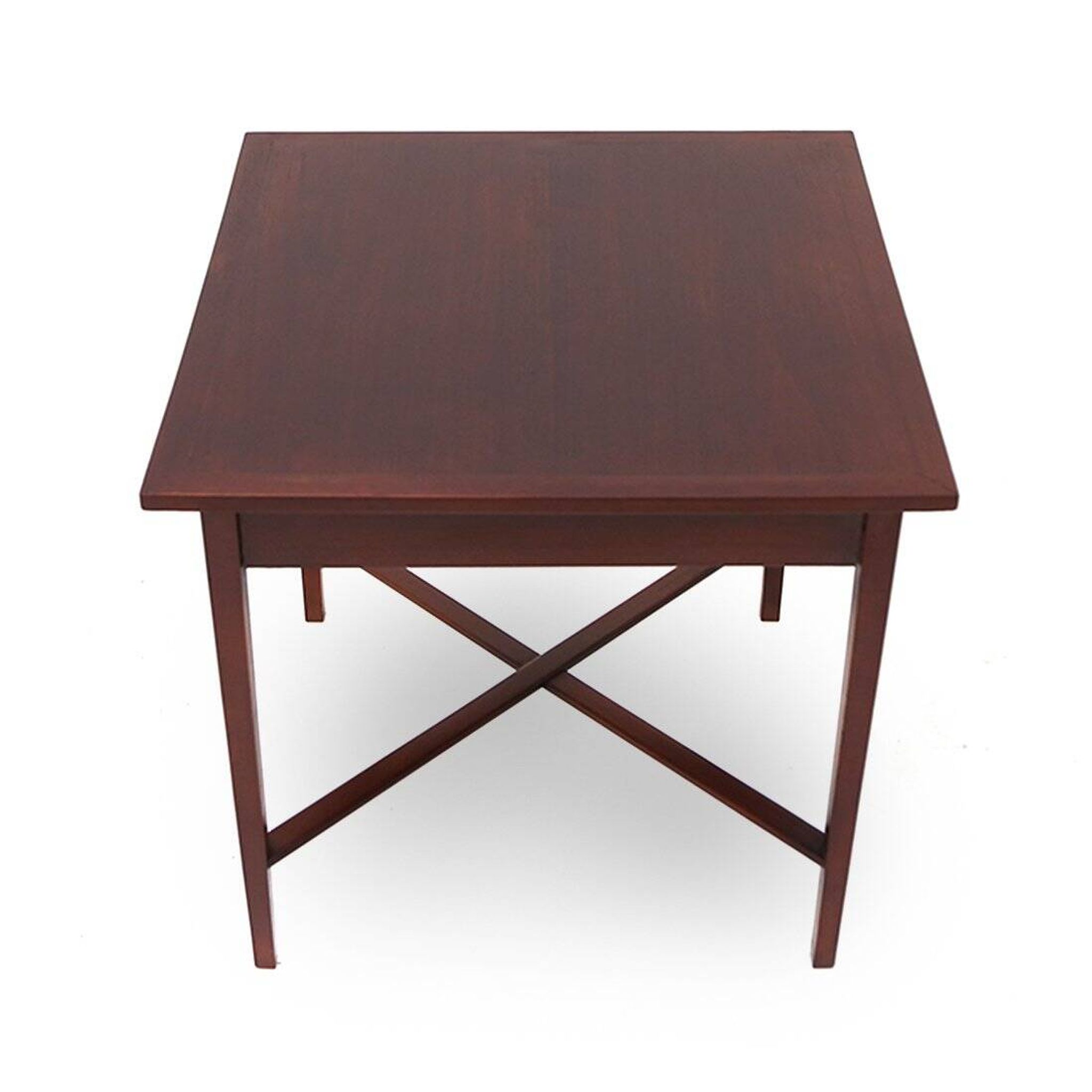 Square wooden table, 1940s.