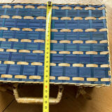 Wicker suitcase