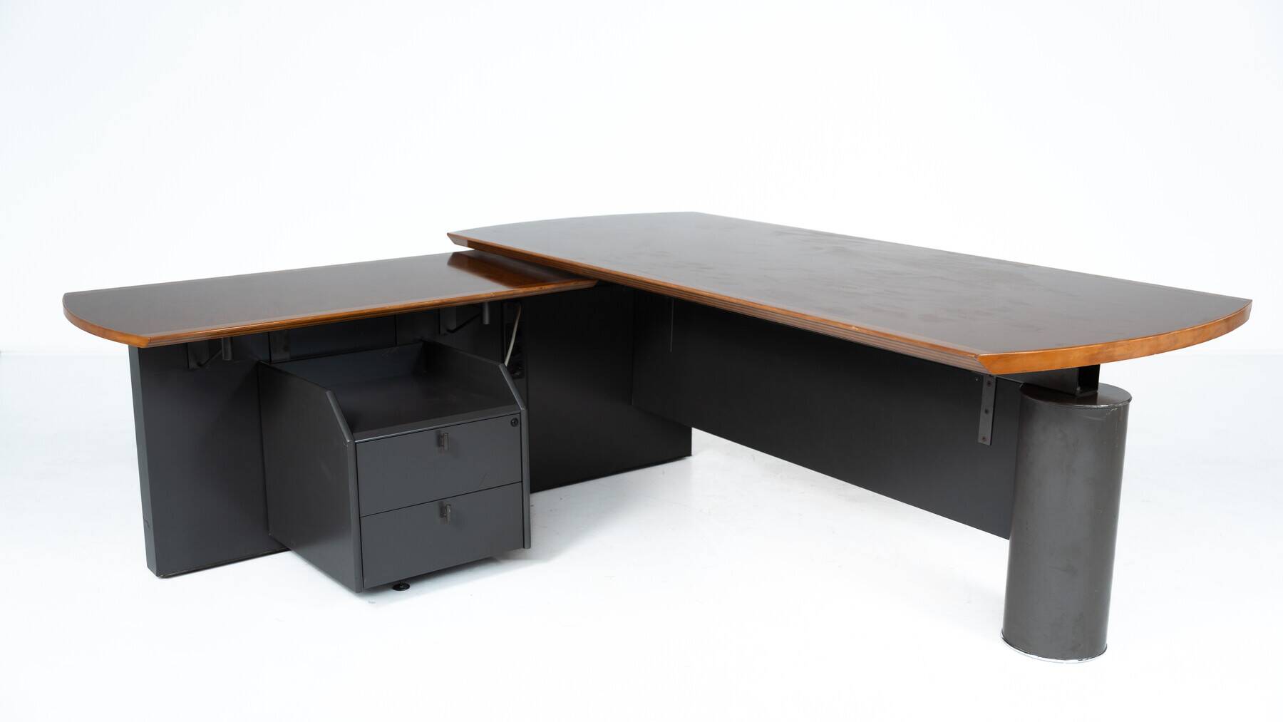 Large Artona Desk by Afra & Tobia Scarpa for Maxalto, 1970s