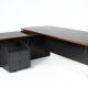 Large Artona Desk by Afra & Tobia Scarpa for Maxalto, 1970s