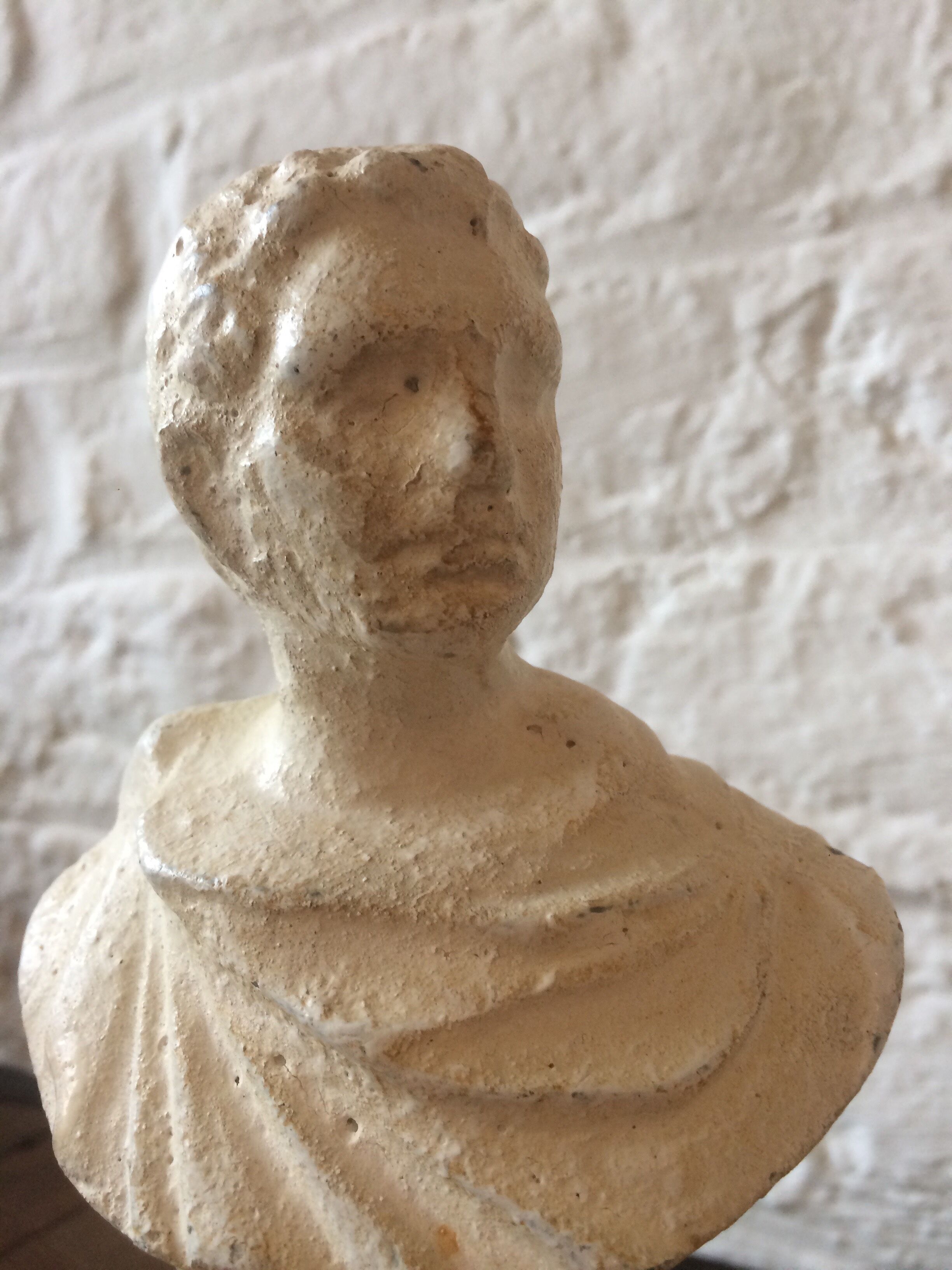 Ancient plaster bust