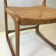 Set de 6 chaises traîneau cannées baumann, années 60