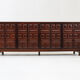 Vintage Spanish brutalist sideboard credenza 1970s