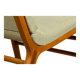 Danish 2-seater sofa in laminated beech and mahogany model AX by Peter Hvidt