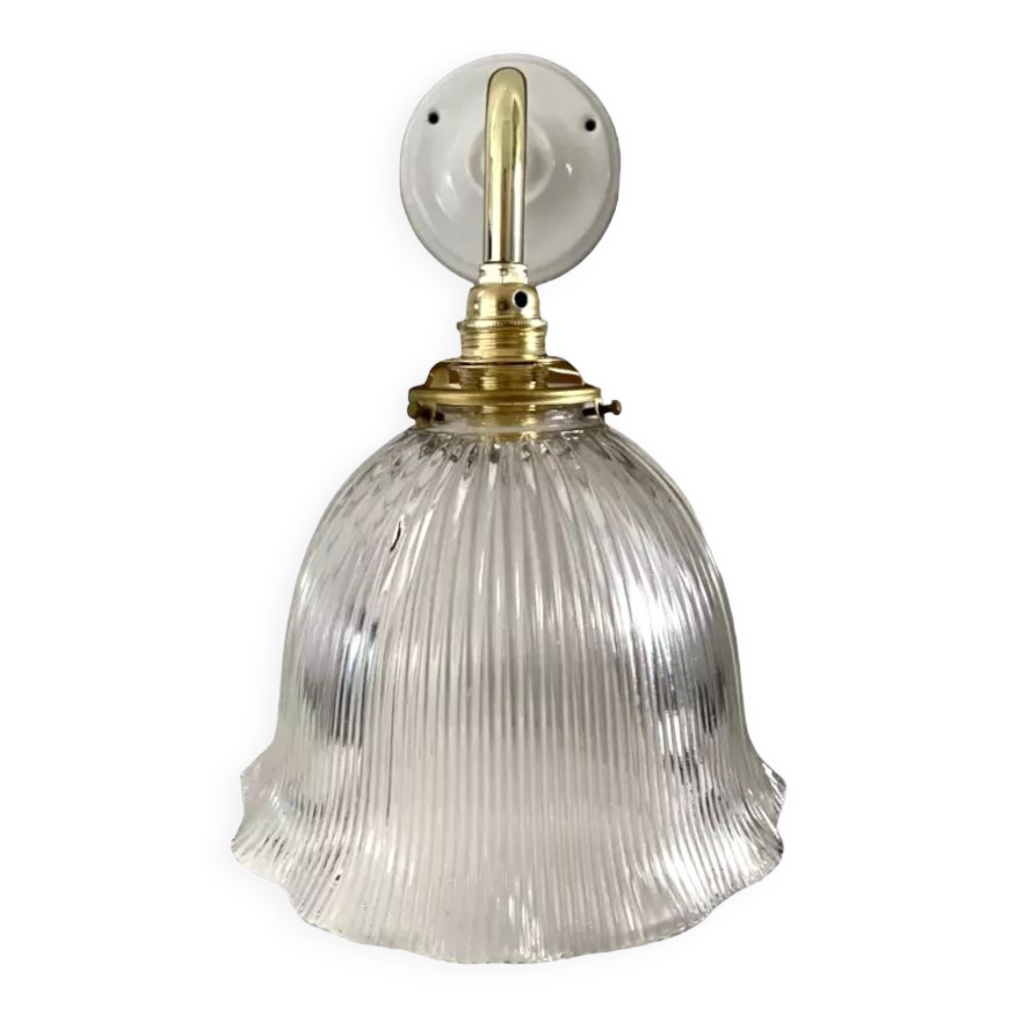 Holophane vintage wall lamp