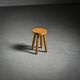 Stool by Charlotte Perriand for Les Arcs 1600, circa 1965