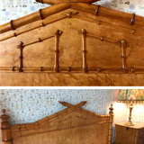 Bed bamboo collection circa 1870 Napoleon III