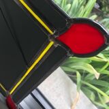 Stained glass mirror