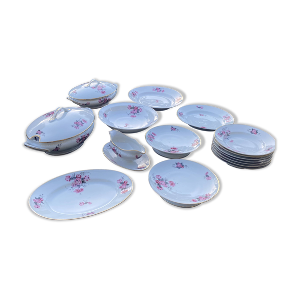 Service de table en porcelaine Cirot Gadouin