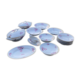 Cirot Gadouin porcelain dinner service