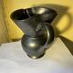 Pitcher in anthracite black ceramic