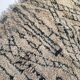 Moroccan Berber carpet Boujaad ecru with gray patterns 290x203cm