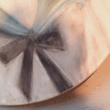 Pastel Old Portrait Of A Child Dated 1921 And Signed