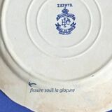 Set of 5 Empire Works Stoke on Trent "Zephyr" series dessert plates