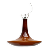 Suspension en verre tulipe milieu du siècle de Peill & Putzler, années 1960