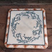 Trivet antique en porcelaine Français