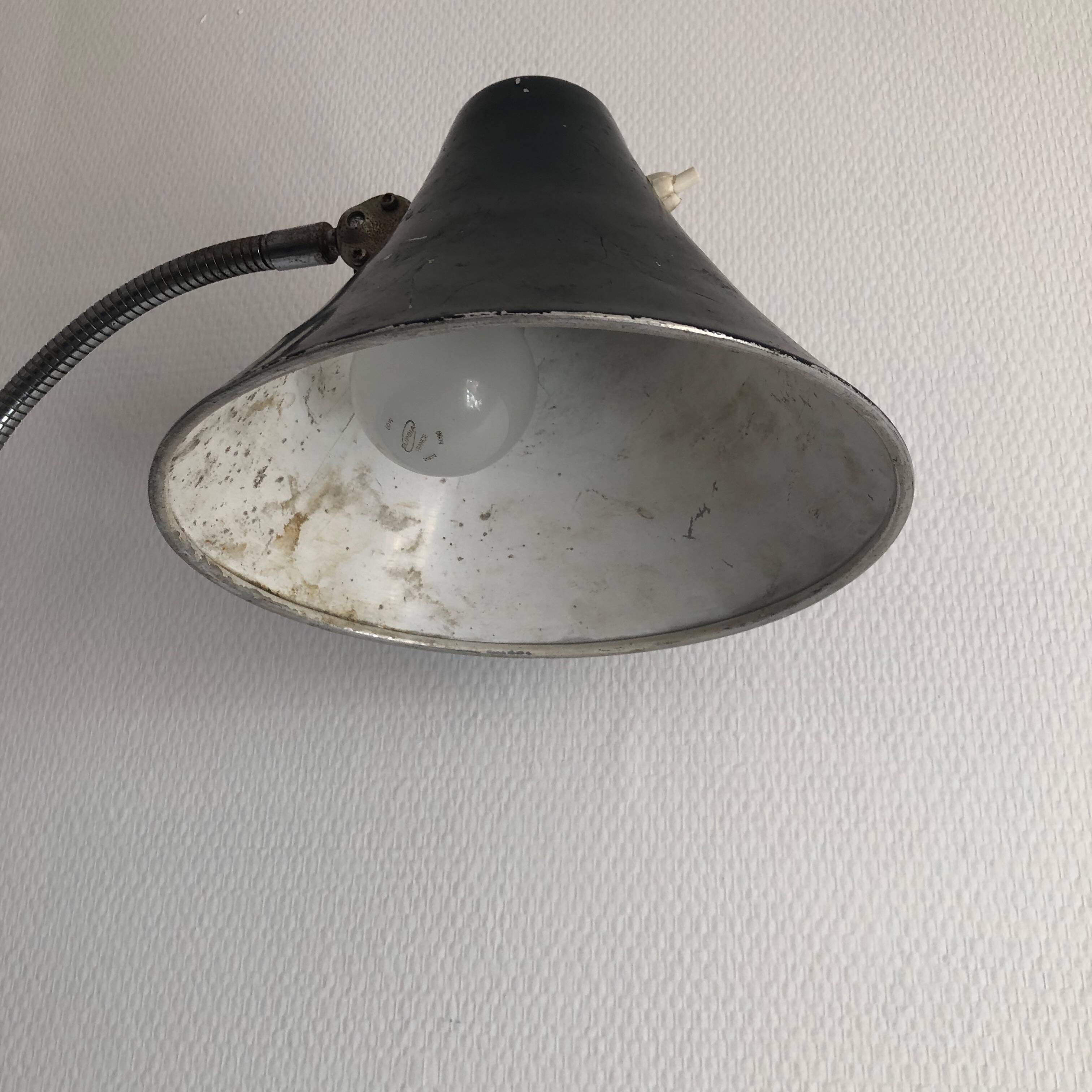 Lampe articulée industrielle, 1950