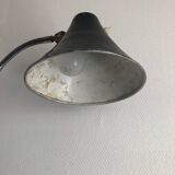 Large vintage 1950s industrial workshop factory lamp - 75 cm