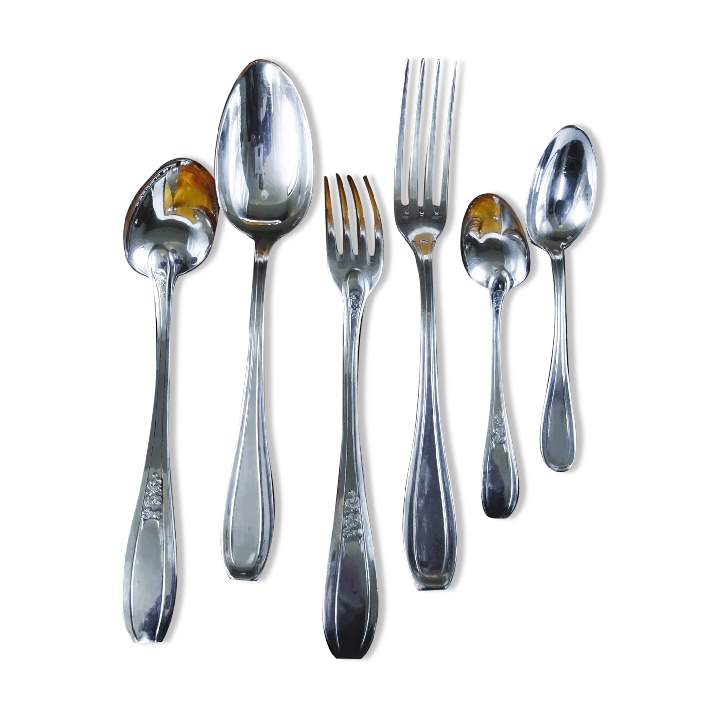 Silver-plated cutlery set - 38 pieces Armand Frenais