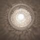Vintage glass bubble waterpaper applied