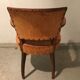 Fauteuil bridge en cuir