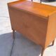 Commode rotin et chêne