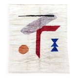 Tapis beni ouarin fait main traditionnelle taille 150 x 250 cm