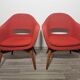 Shell armchairs by Miroslav Navratil