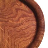 XL tray rounded compressed wood