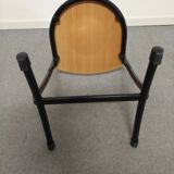 Series of 4 chairs from the 80s