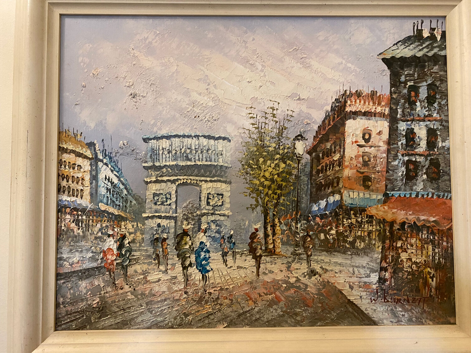 Painting Champs-Elysées
