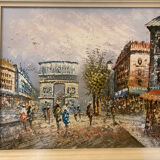 Peinture Champs-Élysées