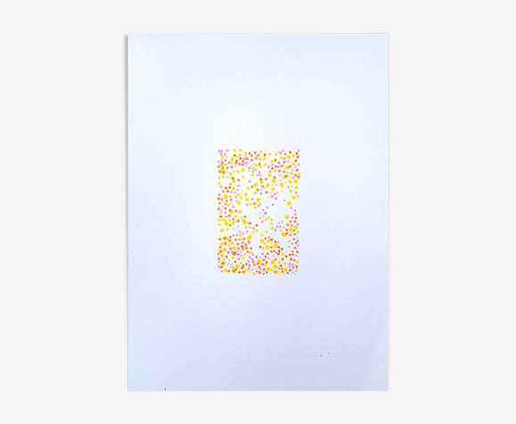 Abstraction pointilliste été