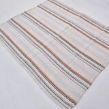 Tapis Kilim Oushak d'Anatolie à rayures