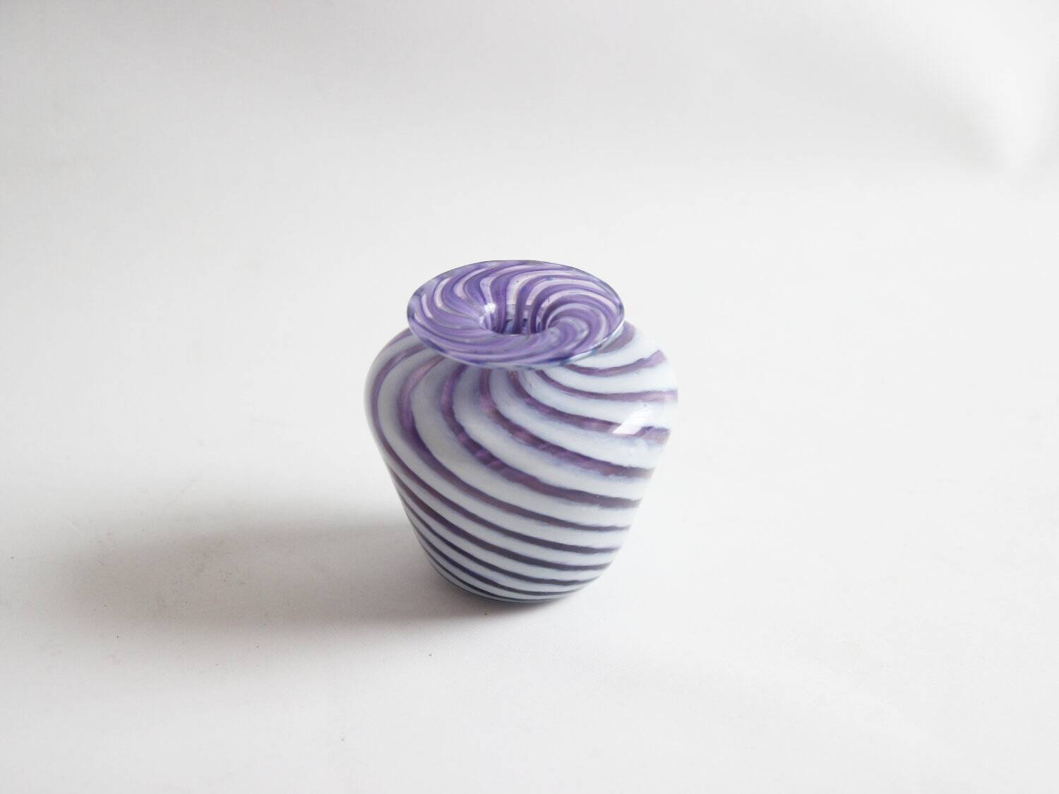 Blown glass vase