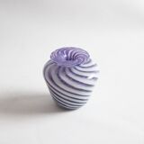 Blown glass vase