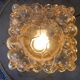 Smoked glass bubble wall light by Helena Tynell circa 1970