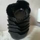 Set de 7 coupelles coquillage noir