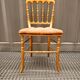 Chaise Chiavari en bois doré
