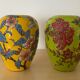 Duo de vases vintage en céramique