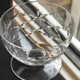5 Wine glasses – Daum Nancy France