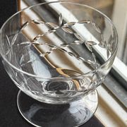 5 Wine glasses – Daum Nancy France