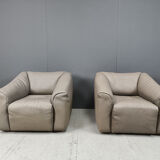 Pair of DS47 armchairs, 1970s