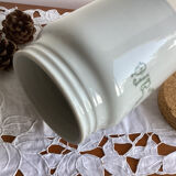 “Coffee” porcelain pot with cork stopper